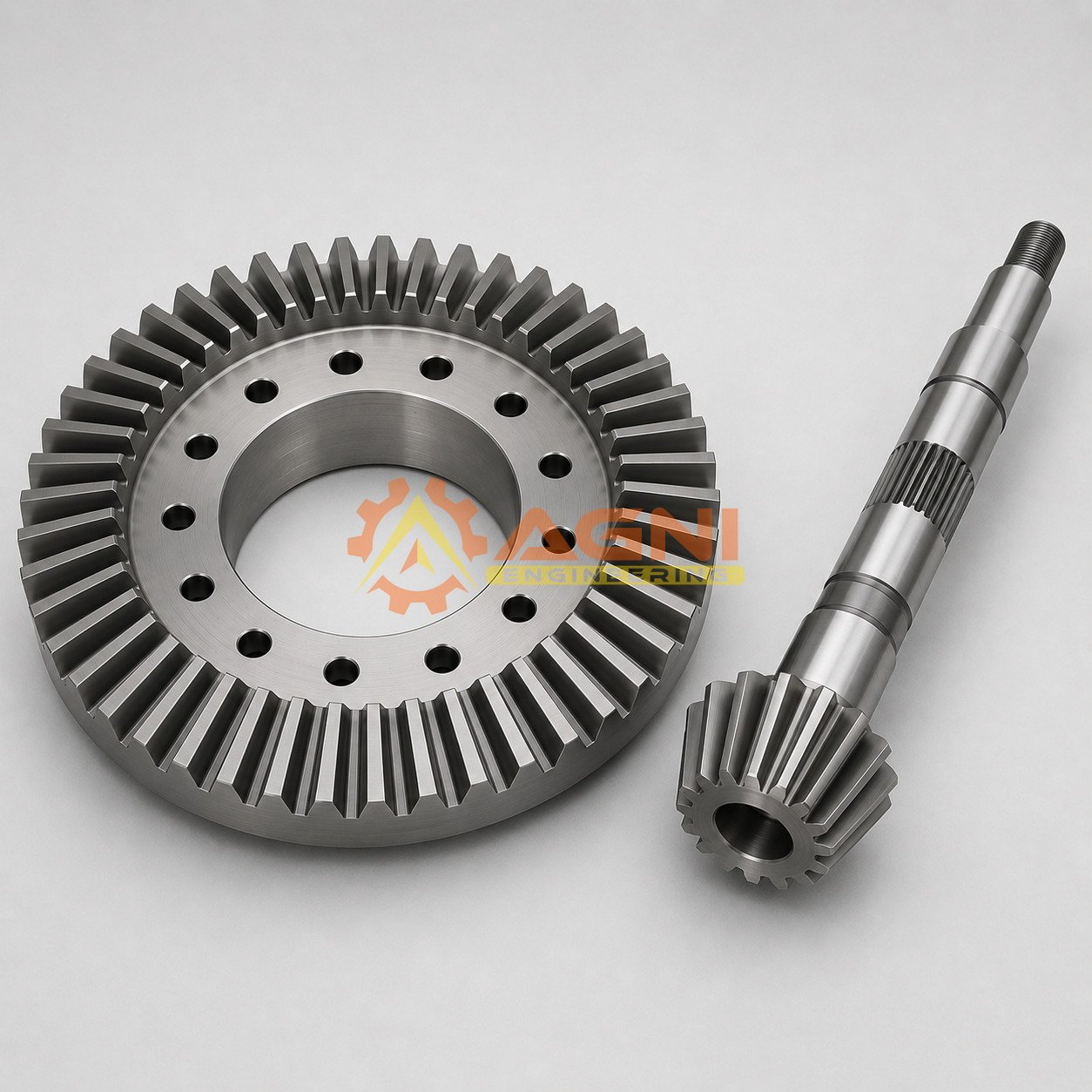 Custom bevel gear manufactured by Agni Engineering Custom bevel gear manufactured by Agni Engineering