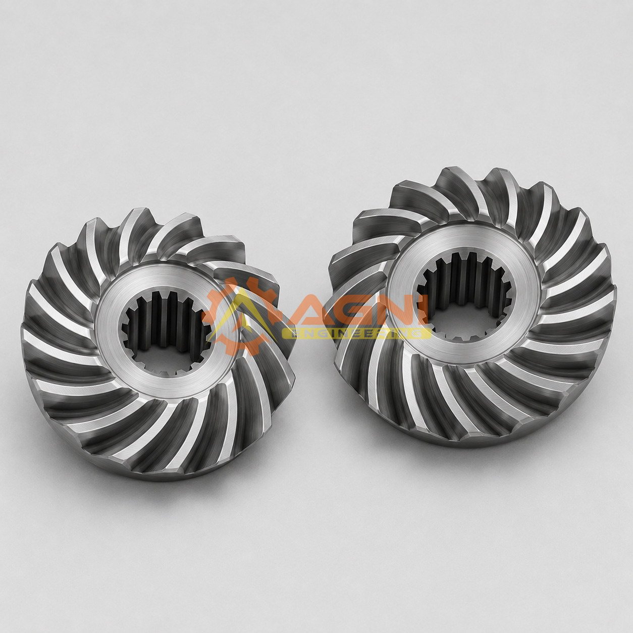 Custom spiral bevel gear manufactured to drawing Custom spiral bevel gear manufactured to drawing