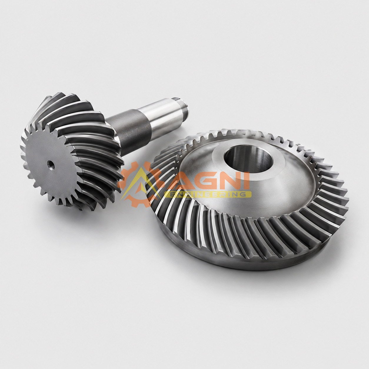 Spiral bevel gear for marine transmission equipment Spiral bevel gear for marine transmission equipment