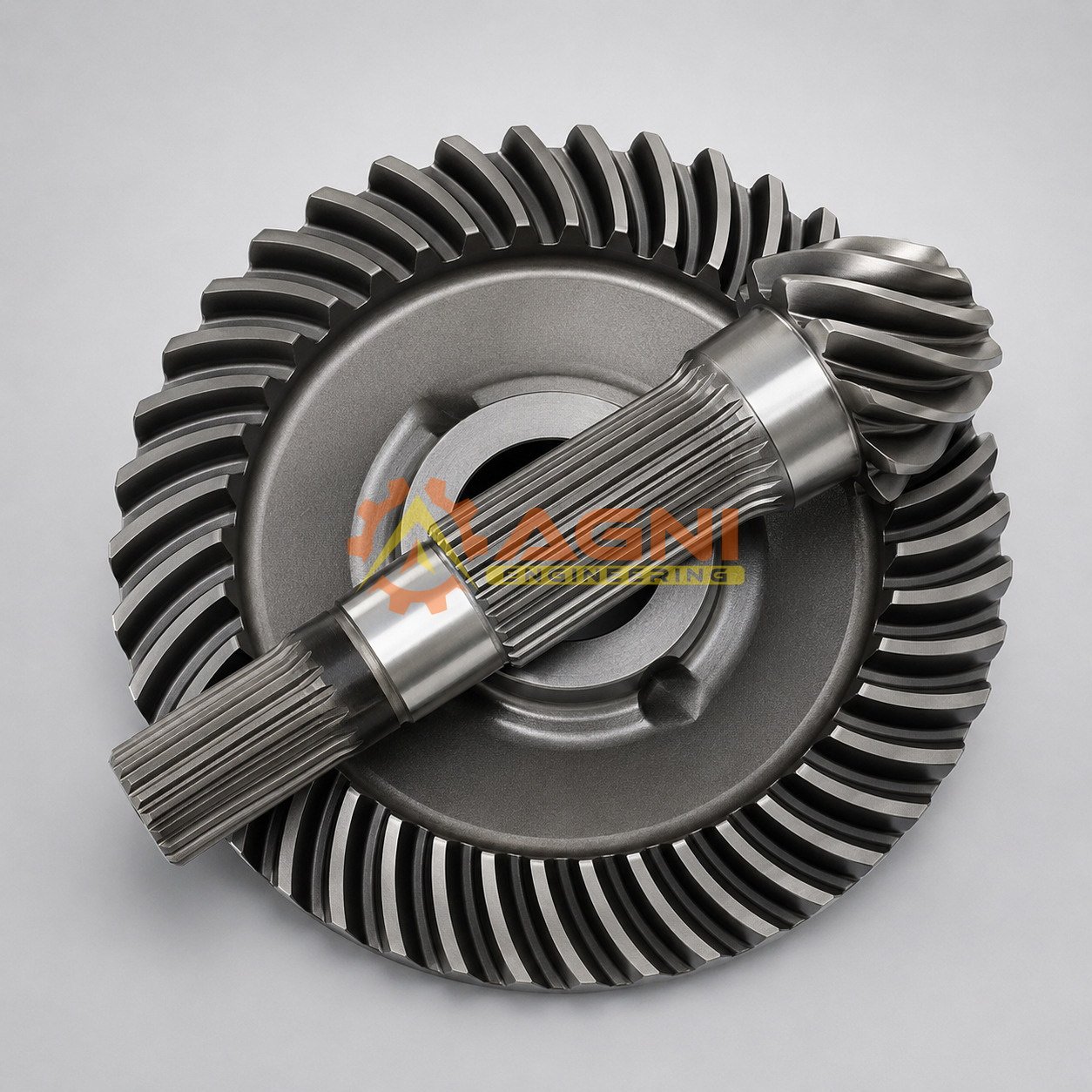 Spiral bevel gear for mining equipment Spiral bevel gear for mining equipment