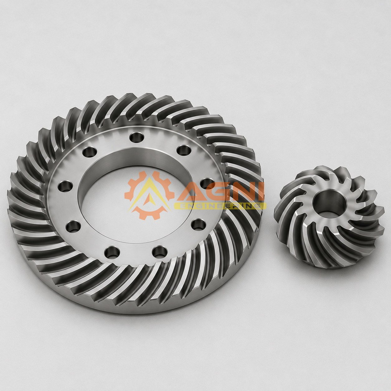 Stainless steel spiral bevel gear Stainless steel spiral bevel gear